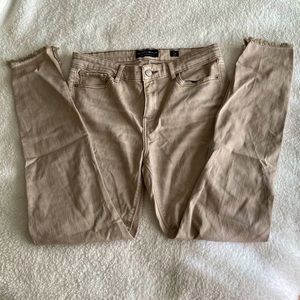 Lucky Brand Distressed Ankle Length Frayed Denim